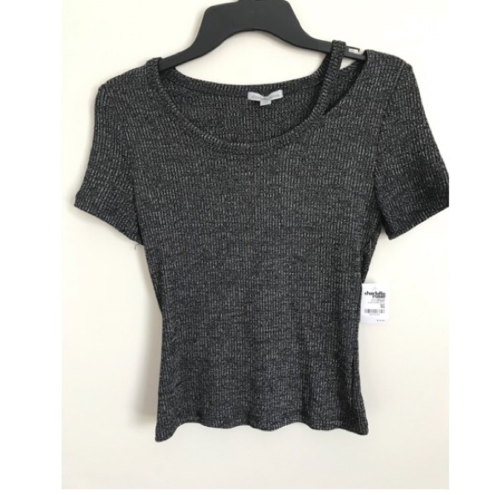 Grey top from Charolette Russe